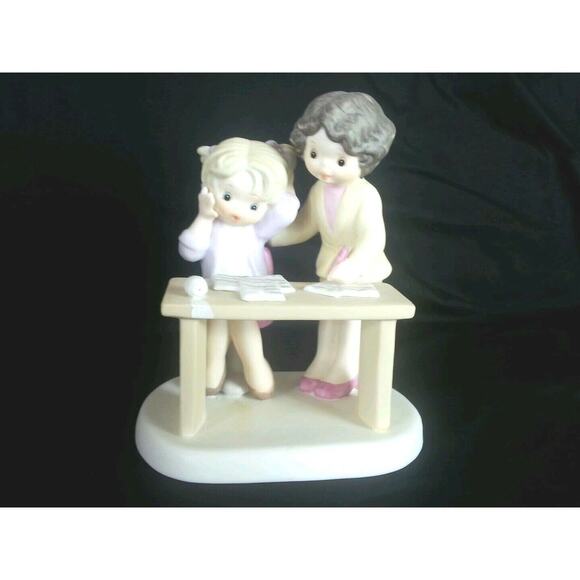 Enesco Sister's 1992 A Friend Sticks By You - Picture 1 of 10